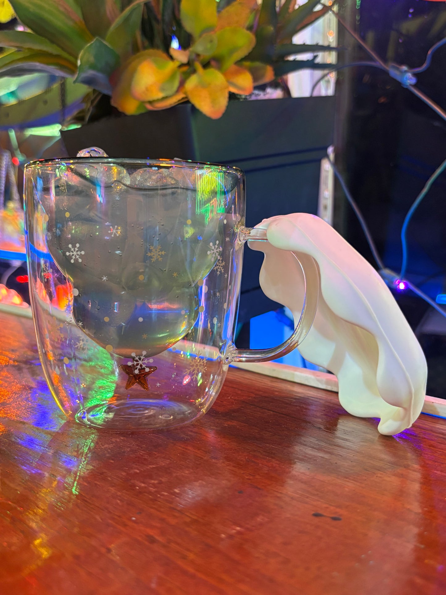 Taza en forma de árbol de navidad 🎄❄️✨