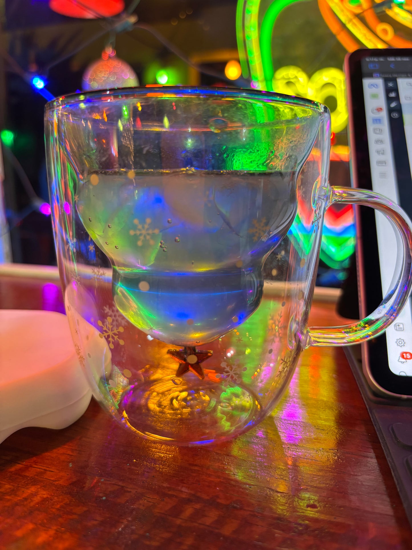 Taza en forma de árbol de navidad 🎄❄️✨